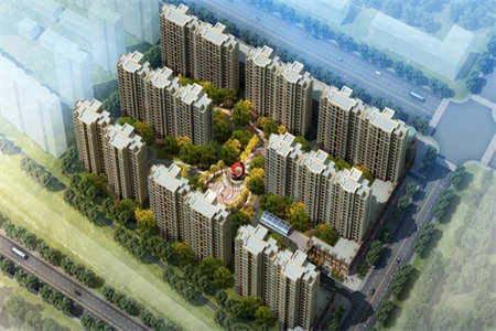 中央华府57m2套一精装修带附房36万出售
